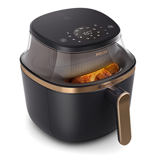 Philips 3000 Series, 7.2 L, 2000 W, black - Airfryer NA342/00