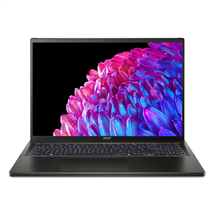 Nešiojamas kompiuteris Acer Swift Edge 16 OLED, 16'', 3.2K, OLED, 120 Hz, Ryzen 7, 32 GB, 1 TB, US, juodas NX.KTDEL.002