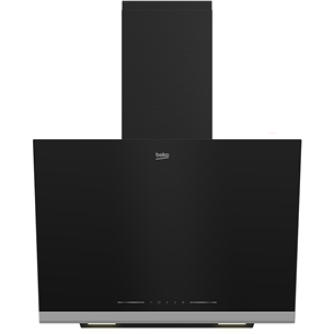 Beko, 720 m³/h, width 59.5 cm, black - Cooker hood BHCA66741BBHF