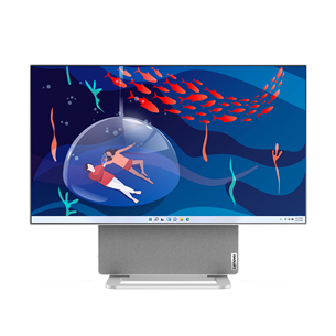 Lenovo Yoga AIO 7, 27'', QHD, Ryzen 7, 16 GB, 1 TB, cloud grey - All-in-one desktop PC F0HK0031MT