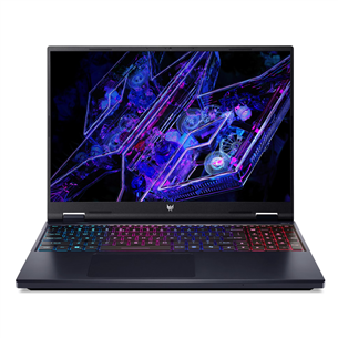 Nešiojamas kompiuteris Acer Predator Helios Neo 16, 16'', WQXGA, 180 Hz, i7, 16 GB, 512 GB, RTX 4060, juodas NH.QQVEL.004