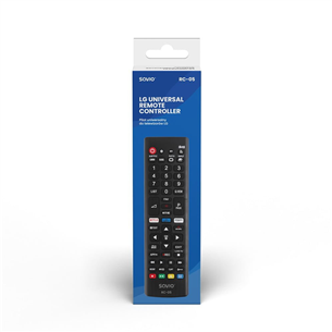 Savio RC-05, LG TV, black - TV remote