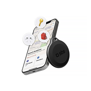 SBS Tracker, Apple Find My, IP65, black - Smart tracker