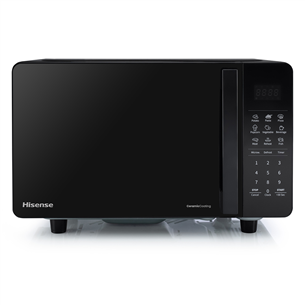 Hisense, 20 л, 700 Вт, черный - Микроволновая печь H20MOBS4HS