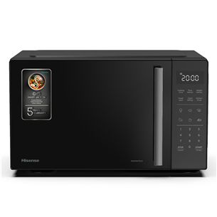 Hisense, 23 L, 900 W, black - Microwave oven H23MOBS4HI