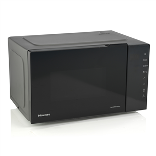 Mikrobangų krosnelė Hisense, 23 L, 800 W, juoda