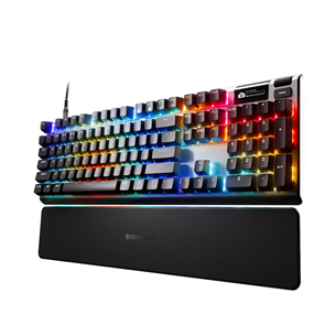 Klaviatūra Steelseries Apex Pro Gen 3, JAV, juoda