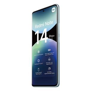 Išmanusis telefonas Xiaomi Redmi Note 14 Pro+ 5G, žydras