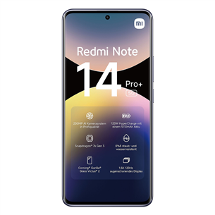 Išmanusis telefonas Xiaomi Redmi Note 14 Pro+ 5G, violetinis