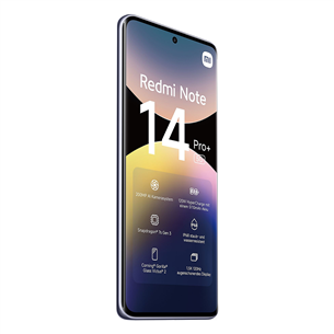 Išmanusis telefonas Xiaomi Redmi Note 14 Pro+ 5G, violetinis