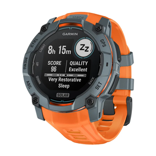 Sportinis laikrodis Garmin Instinct 3 Solar, 50 mm, oranžinis 010-02935-01