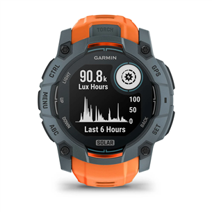 Garmin Instinct 3 Solar, 50 mm, orange - Sports watch