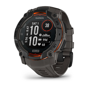 Garmin Instinct 3 Solar, 50 мм, черный - Спортивные часы