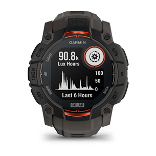 Garmin Instinct 3 Solar, 50 мм, черный - Спортивные часы