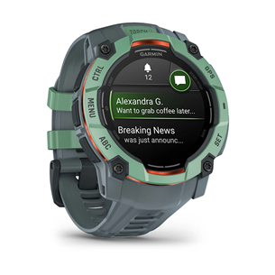 Išmanusis laikrodis Garmin Instinct 3 AMOLED, 50 mm, žalias