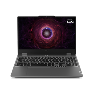 Lenovo LOQ 15IARP9, 15,6'', 144 Гц, Ryzen 7, 24 ГБ, 1 ТБ, RTX 4070, серый - Ноутбук 83JC00DLLT