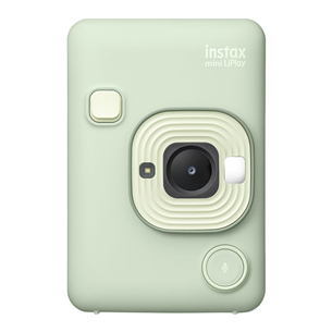 Fuji Instax Mini LiPlay, matcha green - Hybrid camera 4547410539097