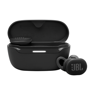 Ausinės JBL Endurance Race 2, juodos JBLENDURACE2BLK