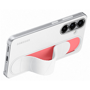 Samsung Standing Grip Case, Galaxy S25, белый - Чехол