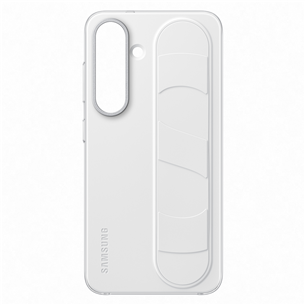 Samsung Standing Grip Case, Galaxy S25, белый - Чехол