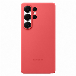 Samsung Silicone Case, Galaxy S25 Ultra, red - Case