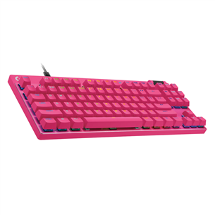 Klaviatūra Logitech Pro X TKL Rapid, SWE, rožinė