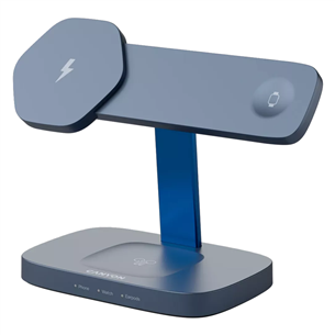 Canyon WCS-310, dark grey/blue - Wireless Charging Dock