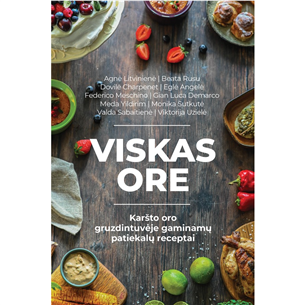 Viskas Ore, recipe book for airfryer, Helios VISKAS/ORE