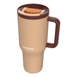 Kambukka Rio Tumbler, 950 ml, Almond Dream, brown - Thermo mug