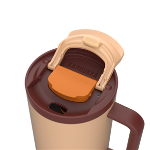 Kambukka Rio Tumbler, 950 ml, Almond Dream, brown - Thermo mug