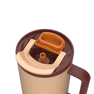 Kambukka Rio Tumbler, 950 ml, Almond Dream, brown - Thermo mug