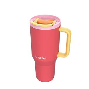 Kambukka Rio Tumbler, 950 ml, Pink Papaya, red/yellow - Thermo mug