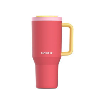 Kambukka Rio Tumbler, 950 ml, Pink Papaya, red/yellow - Thermo mug