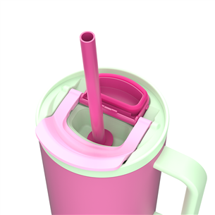 Kambukka Rio Tumbler, 950 ml, Bubblegum Mint, pink - Thermo mug