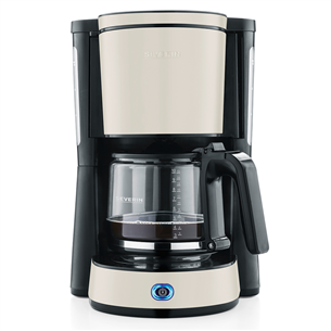 Severin, 1000 W, 1.25 L, beige - Filter coffee machine