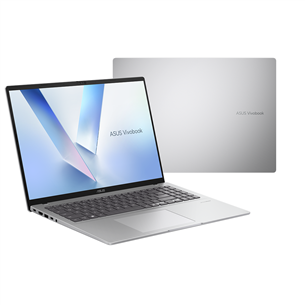 Asus Vivobook 16, 16'', WUXGA, Ryzen AI 5, 16 GB, 512 GB, ENG, cool silver - Notebook