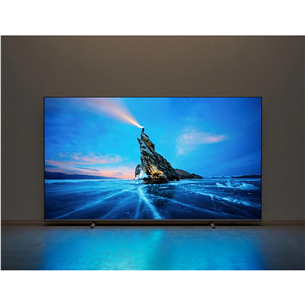 Philips PML8709, 65'', QD Mini-LED, 4K UHD, серый - Телевизор