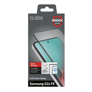 SBS Full Cover Glass, Samsung S24FE/A36/A56, transparent - Screen protector