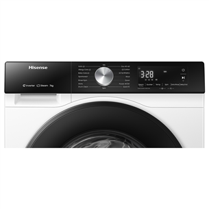 Hisense, 7 kg, depth 43.5 cm, 1200 rpm - Front Load Washing Machine