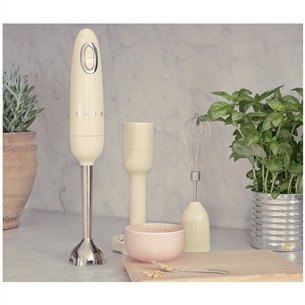 Smeg, 50's style, 700 W, beige - Hand Blender