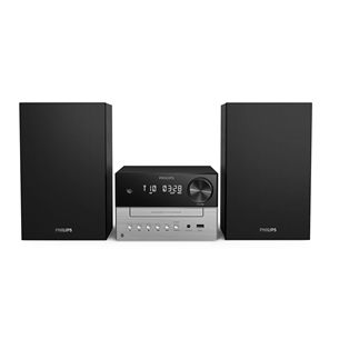 Muzikinis centras Philips TAM3205, 2.0, juodas/sidabrinis TAM3205M2/12