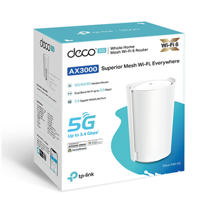 TP-Link Deco X50-5G, белый - WiFi-роутер