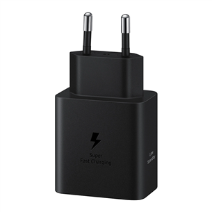 Įkroviklis Samsung USB-C Wall Charger, 45 W, juodas EP-T4511NBEGEU