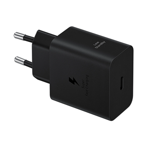 Įkroviklis Samsung USB-C Wall Charger, 45 W, juodas