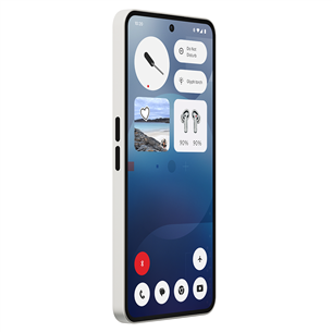 Išmanusis telefonas Nothing Phone (3a), 12 GB, 256 GB, baltas