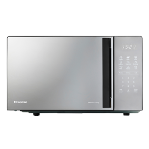 Hisense, 20 л, 700 Вт, зеркальный/черный - Микроволновая печь H20MOMBS4HG