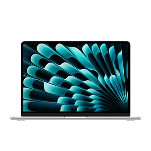 Nešiojamas kompiuteris Apple MacBook Air 13 (2025), M4, 10C/8C, 16 GB, 256 GB, ENG, silver MW0W3ZE/A