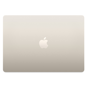 Nešiojamas kompiuteris Apple MacBook Air 15 (2025), M4, 10C/10C, 16 GB, 256 GB, ENG, starlight