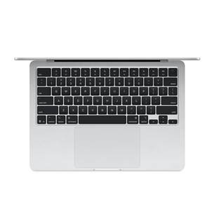 Nešiojamas kompiuteris Apple MacBook Air 13 (2025), M4, 10C/10C, 16 GB, 512 GB, ENG, silver