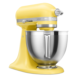 Virtuvinis kombainas KitchenAid Artisan "Color of the year 2025 - Butter", 4.7 L / 2.8 L, 300 W, geltonas